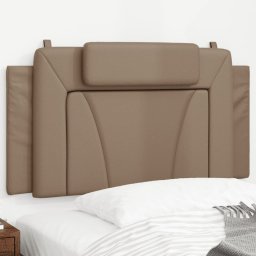 Gossi perna pentru tablie pat, cappuccino, 100 cm, piele artificiala