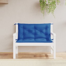 Gossi perne banca de gradina 2buc., albastru regal, textil oxford