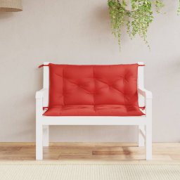 Gossi perne banca de gradina 2buc., rosu, 100x50x7cm, tesatura oxford