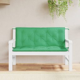 Gossi perne banca de gradina 2buc., verde,120x50x7cm, tesatura oxford