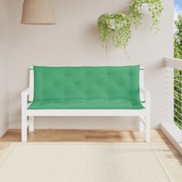 Gossi perne banca de gradina 2buc., verde,150x50x7cm, tesatura oxford