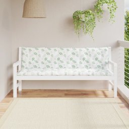 Gossi perne banca de gradina, 2 buc., model frunze, tesatura oxford