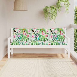 Gossi perne banca de gradina, 2 buc., multicolor, tesatura oxford