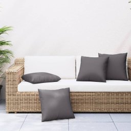 Gossi perne de canapea, 4 buc., antracit, 50x50 cm, textil