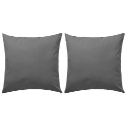 Gossi perne de exterior, 2 buc., gri, 45 x 45 cm