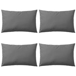 Gossi perne de exterior, 4 buc., gri, 60 x 40 cm
