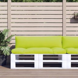 Gossi perne de paleti, 2 buc, verde aprins, material textil