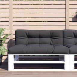 Gossi perne de paleti, 2 buc., antracit, material textil