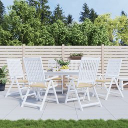 Gossi perne scaune de gradina 6 buc bej 50x50x3 cm tesatura oxford
