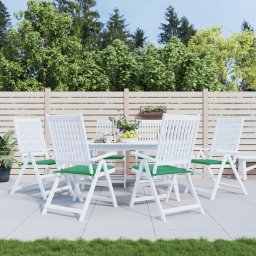 Gossi perne scaune de gradina 6 buc. verde 50x50x3 cm tesatura oxford