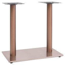 Gossi picior masa de bistro, alama, 70x40x72 cm, otel inoxidabil