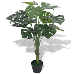 Gossi planta artificiala monstera cu ghiveci 70 cm, verde