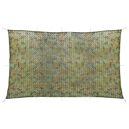Gossi plasa de camuflaj cu geanta de depozitare, verde, 2x8 m