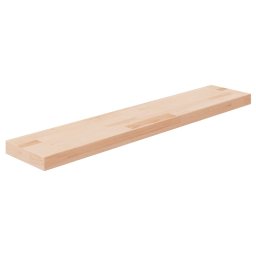 Gossi polita, 100x20x4 cm, lemn masiv de stejar netratat