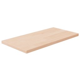 Gossi polita, 40x20x1,5 cm, lemn masiv de stejar netratat