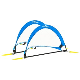 Gossi porti fotbal copii 2 buc. geanta depozitare 75,5x46x48 cm