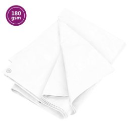 Gossi prelata 180 g/m2, alb, 2x3 m, hdpe