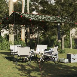 Gossi prelata de camping, camuflaj, 306x306 cm, impermeabila