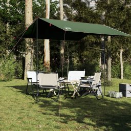 Gossi prelata de camping, verde, 300x294 cm, impermeabila