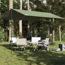 Gossi prelata de camping, verde, 360x294 cm, impermeabila
