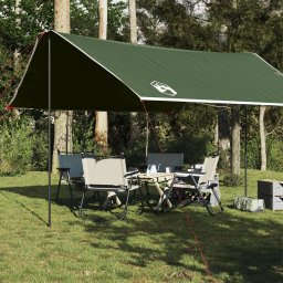 Gossi prelata de camping, verde, 430x380x210 cm, impermeabila
