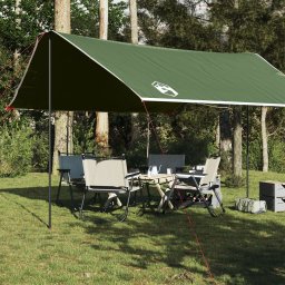 Gossi prelata de camping, verde, 430x380x210 cm, impermeabila