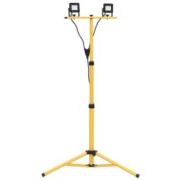 Gossi proiector cu led si trepied, 2x10 w, alb rece