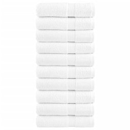 Gossi prosoape baie premium solund 10 buc alb 100x150cm 600gsm