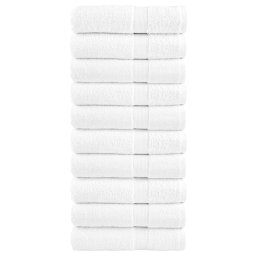 Gossi prosoape de dus premium solund 10 buc alb 70x140cm 600 gsm