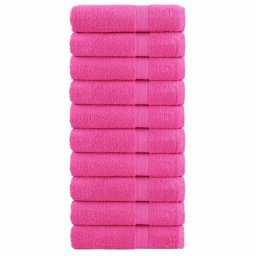 Gossi prosoape de dus premium solund 10 buc. roz 70x140 cm 600 gsm