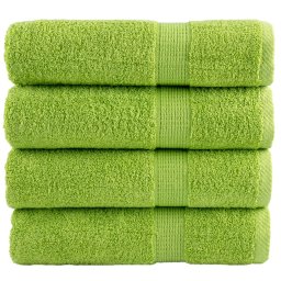 Gossi prosoape de dus premium solund 4 buc. verde 70x140 cm 600 gsm