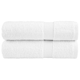 Gossi prosoape de maini premium solund 2 buc alb 50x100cm 600gsm