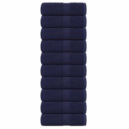 Gossi prosoape de sapun 10 buc albastru marin 360 g/m2 100% bumbac