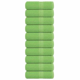 Gossi prosoape de sapun 10 buc verde mar 30x30cm 360 g/m2 100% bumbac