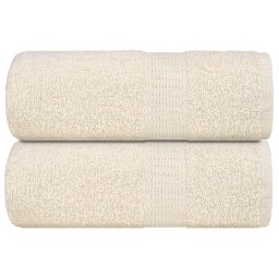 Gossi prosoape de sapun 2 buc crema 30x30 cm 360 g/m2 100% bumbac