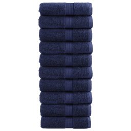 Gossi prosoape maini premium solund 10 buc bleumarin 30x30cm 600gsm