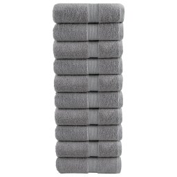 Gossi prosoape maini premium solund 10 buc gri 30x30cm 600gsm