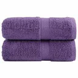 Gossi prosoape maini premium solund 2 buc violet 30x30cm 600 gsm