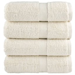 Gossi prosoape maini premium solund 4 buc crem 30x30 cm 600 gsm
