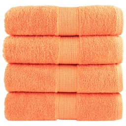Gossi prosoape maini premium solund 4 buc portocaliu 30x30cm 600 gsm