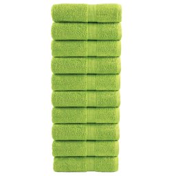 Gossi prosoape oaspeti premium solund 10 buc. verde 30x50 cm 600 gsm
