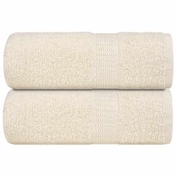 Gossi prosoape pentru oaspeti 2 buc crem 30x50cm 360 g/m2 100% bumbac
