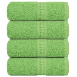 Gossi prosoape pentru oaspeti 4 buc verde mar 360 g/m2 100% bumbac
