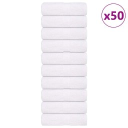 Gossi prosoape pentru oaspeti 50 buc alb 30x50cm 360 g/m2 100% bumbac