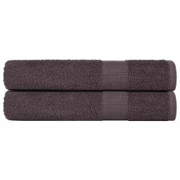 Gossi prosoape pentru sauna 2 buc antracit 360 g/m2 100% bumbac