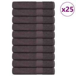 Gossi prosoape pentru sauna 25 buc antracit 360 g/m2 100% bumbac