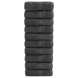 Gossi prosoape premium solund 10 buc antracit 30x50 cm 600 gsm