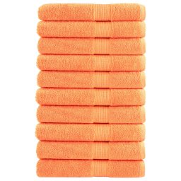 Gossi prosoape premium solund 10 buc. portocaliu 100x200 cm 600 gsm