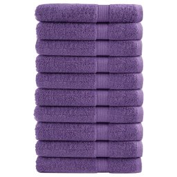 Gossi prosoape premium solund 10 buc. violet 100x200 cm 600 gsm