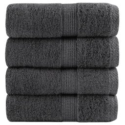 Gossi prosoape premium solund 4 buc antracit 30x50 cm 600 gsm